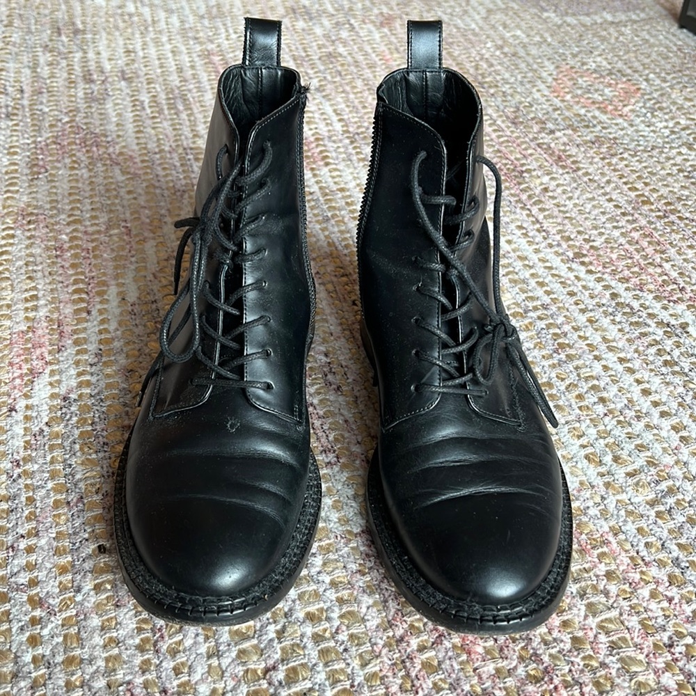 Gently worn Vince brand combat boots! Stylish for any occasion.